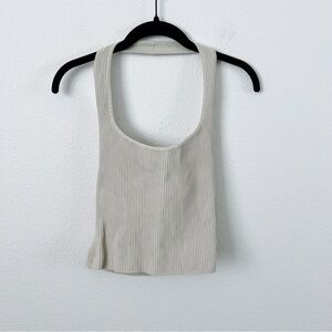 Aritzia Babaton Sculpt Knit Backless Top